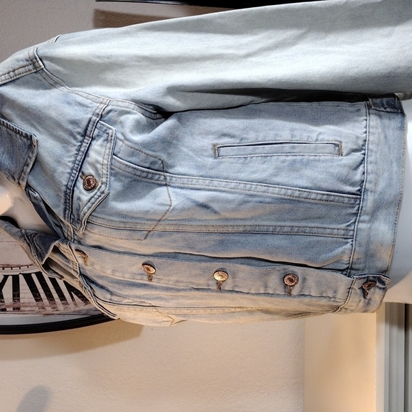 BOHO Denim Jacket Medium - Picture 10 of 16